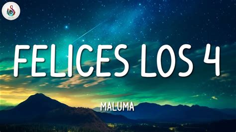 felices los 4 lyrics|More.